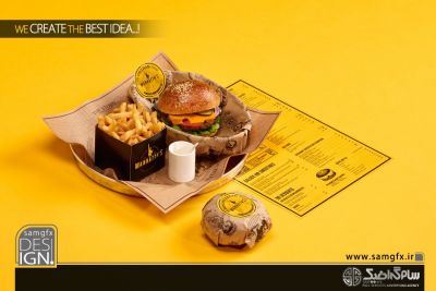 جعبه همبرگر-چاپ جعبه برگر-طراحی بسته بندی همبرگر-طراحی بسته بندی-سام گرافیک-hamburger-packaging01